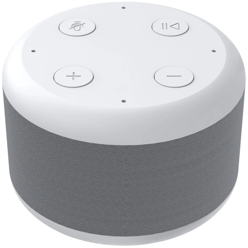 Умная колонка Smartvoice с «Марусей», белая с серым фото 2