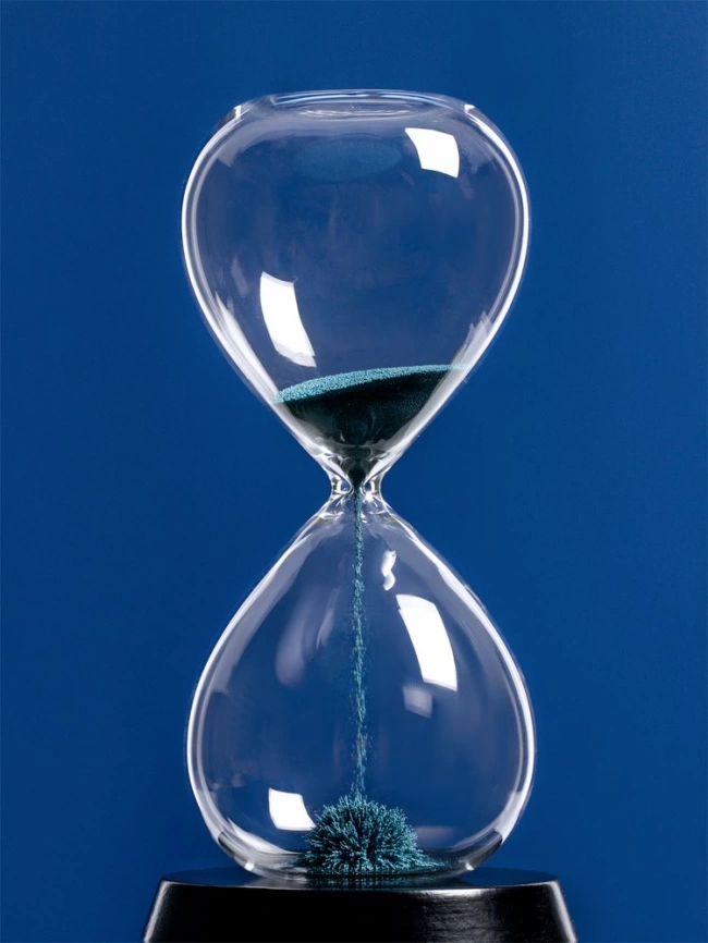 Магнитный антистресс Elusive Time, синий фото 3