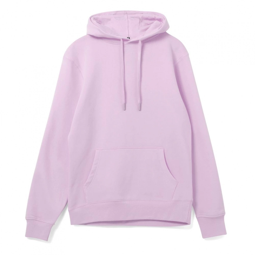 Толстовка с капюшоном унисекс Hoodie, сиреневая, размер S фото 6