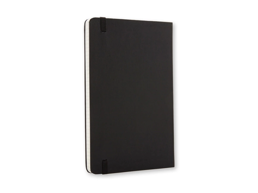 Записная книжка Moleskine Classic (в клетку) в твердой обложке, Large (13х21см), черный фото 6