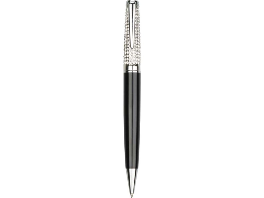 Набор William Lloyd : ручка шариковая и подставка, черный/серебристый фото 2