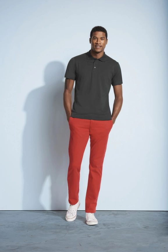 Рубашка поло мужская Prescott men 170 красная, размер XL фото 4
