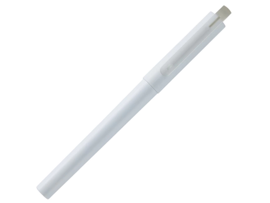 Гелевая шариковая ручка Mauna из переработанного PET-пластика, белый фото 1