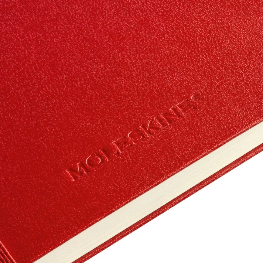 Записная книжка Moleskine Classic Large, в линейку, красная фото 9
