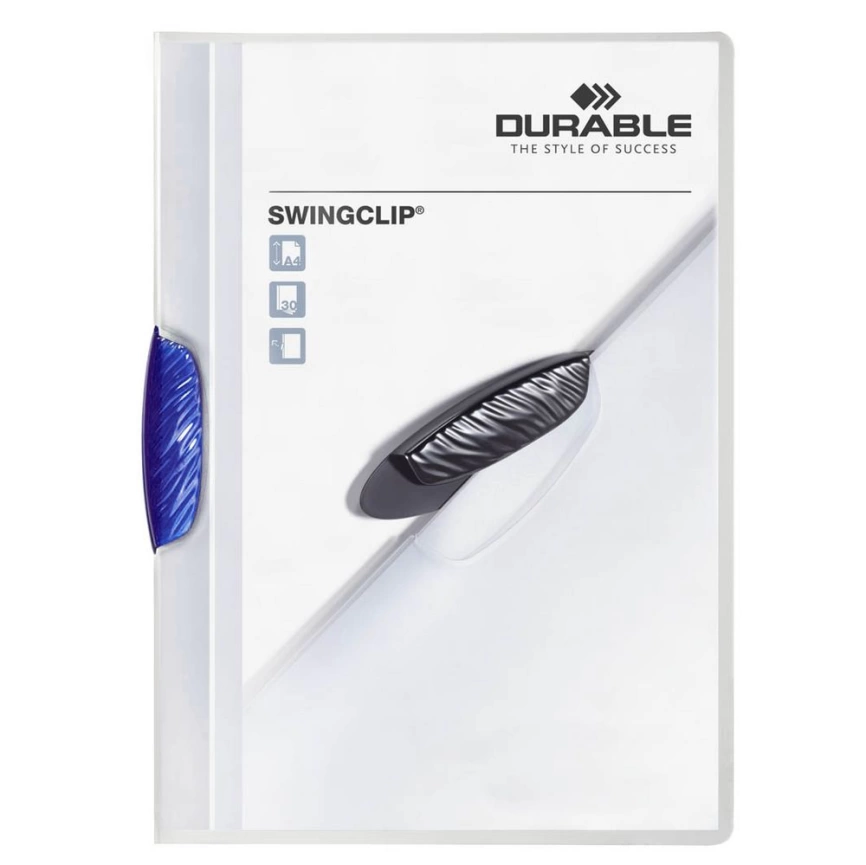 Папка Swingclip, с синим клипом фото 4