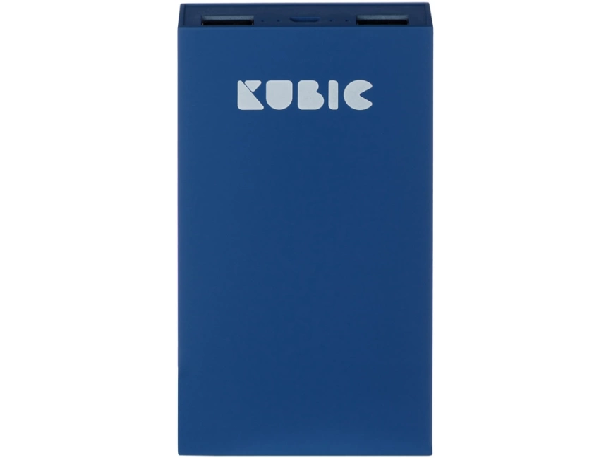 Внешний аккумулятор Kubic PB10X Blue, 10 000 мАч, Soft-touch, синий фото 3