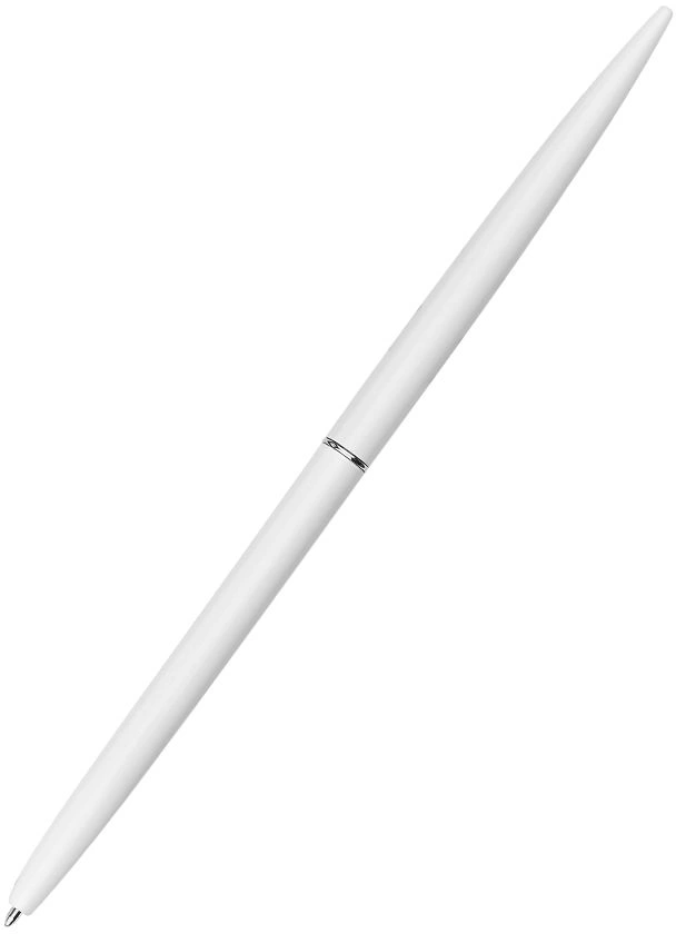 Ручка металлическая  Илиада, белая фото 1
