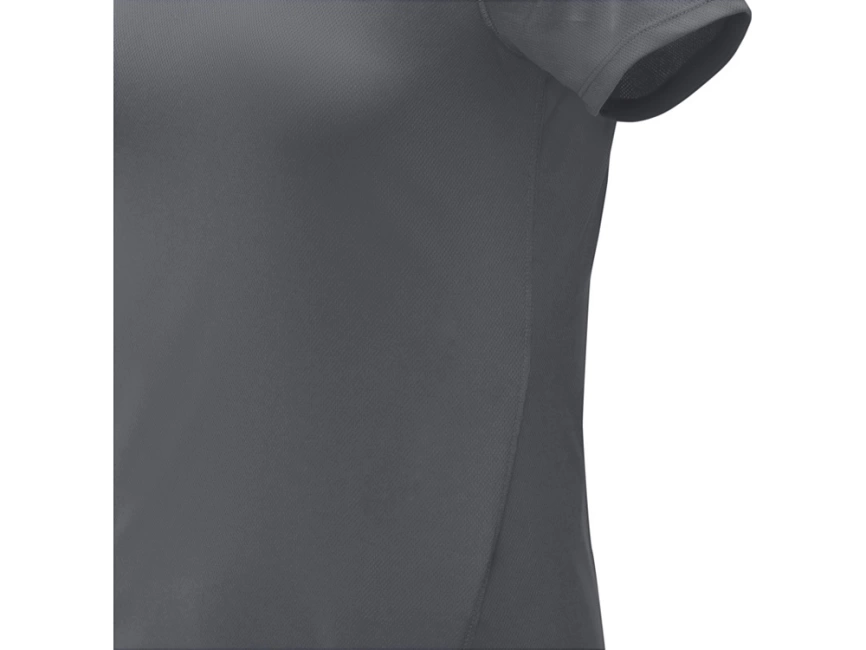 Женская стильная футболка поло с короткими рукавами Deimos, storm grey фото 5