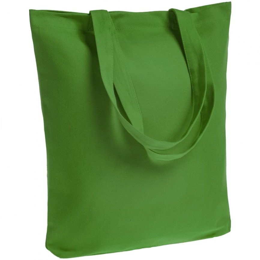 Холщовая сумка Avoska, ярко-зеленая фото 1