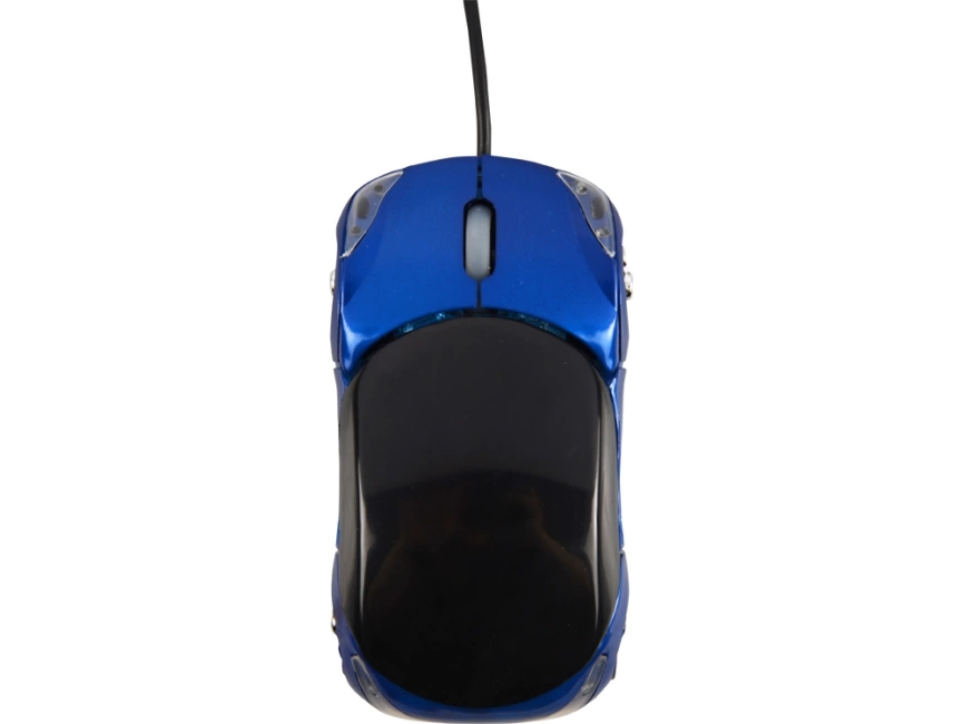 Мышь оптическая Спорткар, синий фото 3