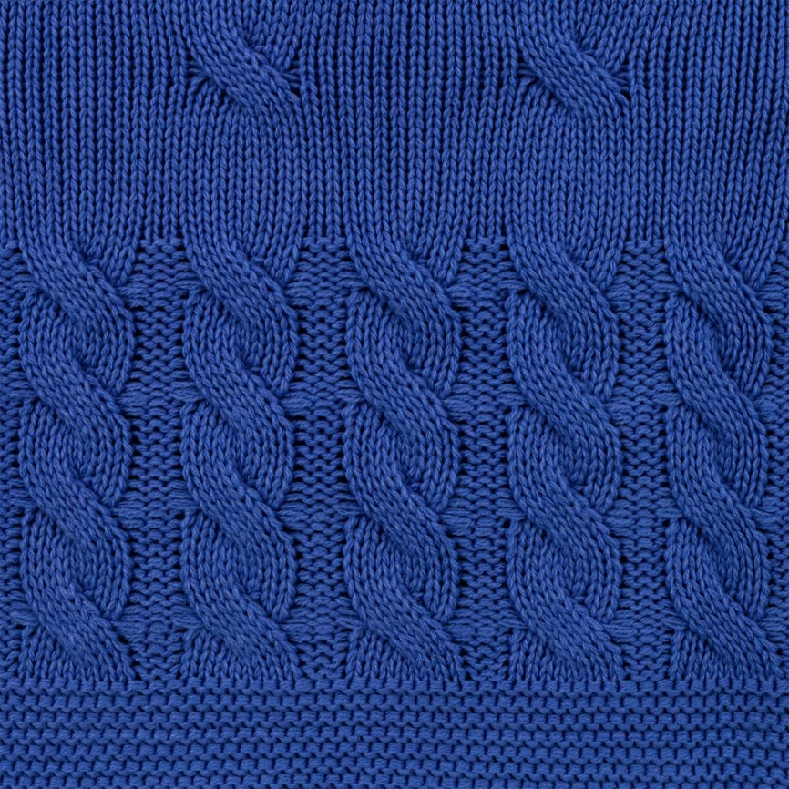 Плед Reframe, ярко-синий (василек) фото 3