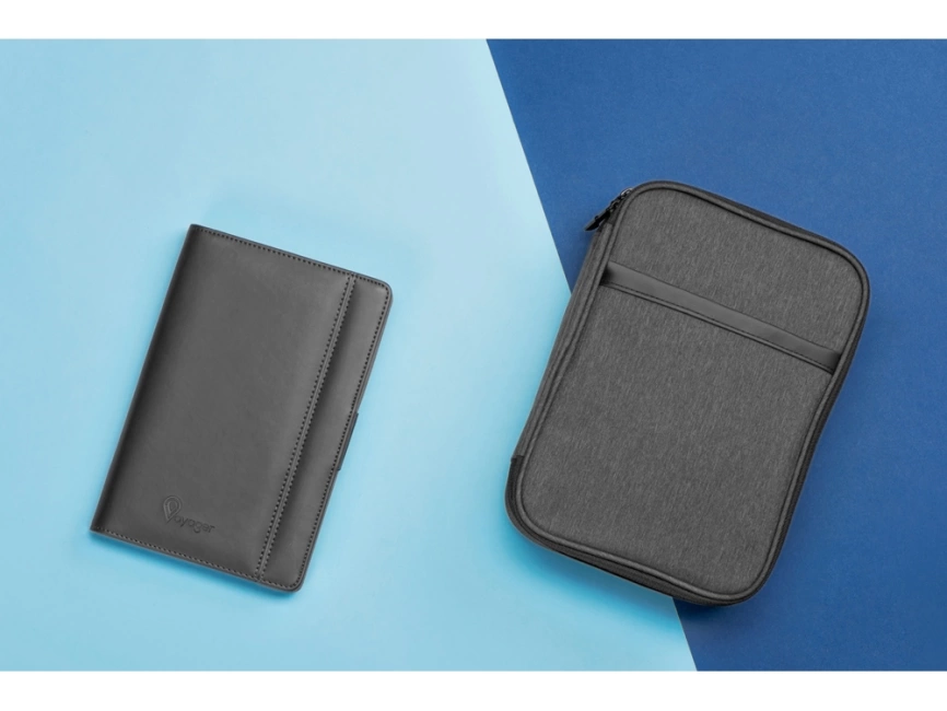 Органайзер с зарядным устройством Wanderer, 4000 mAh, темно-синий фото 11