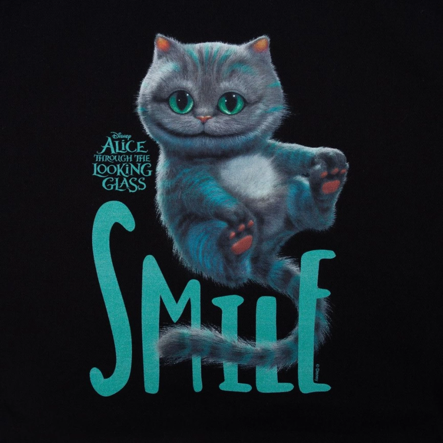 Холщовая сумка Smile, черная фото 4
