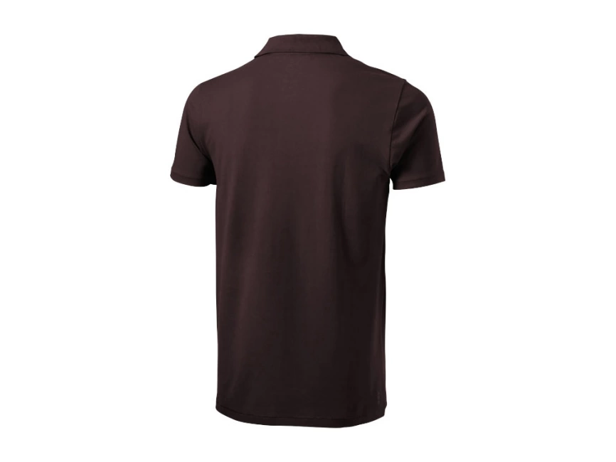 Рубашка поло Seller мужская, шоколадный коричневый фото 2