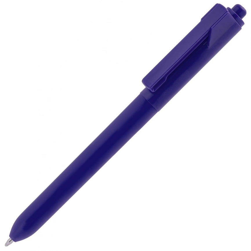 Ручка шариковая Hint, синяя фото 4