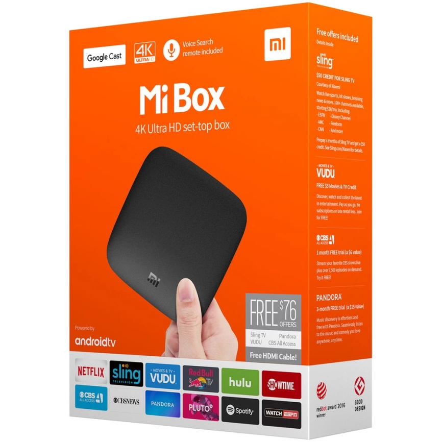ТВ-приставка Mi TV Box S, черная фото 5