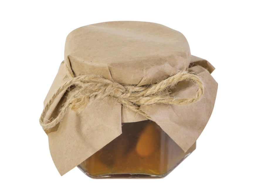 Абрикосовое варенье с миндалем в подарочной обертке, 106 гр. фото 1