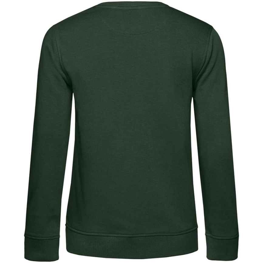 Свитшот женский BNC Organic, темно-зеленый, размер S фото 2