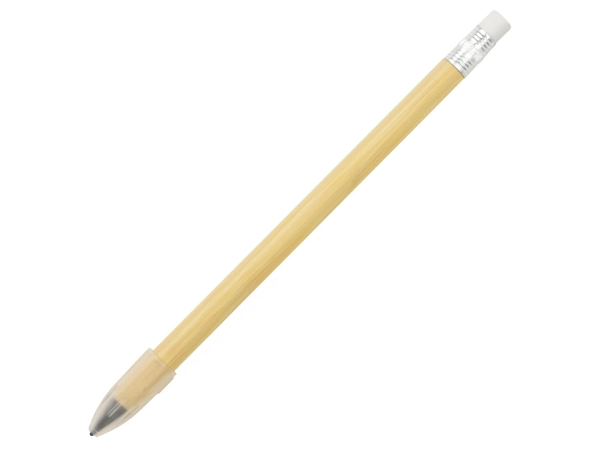 Вечный карандаш Nature из бамбука с белым ластиком фото 1