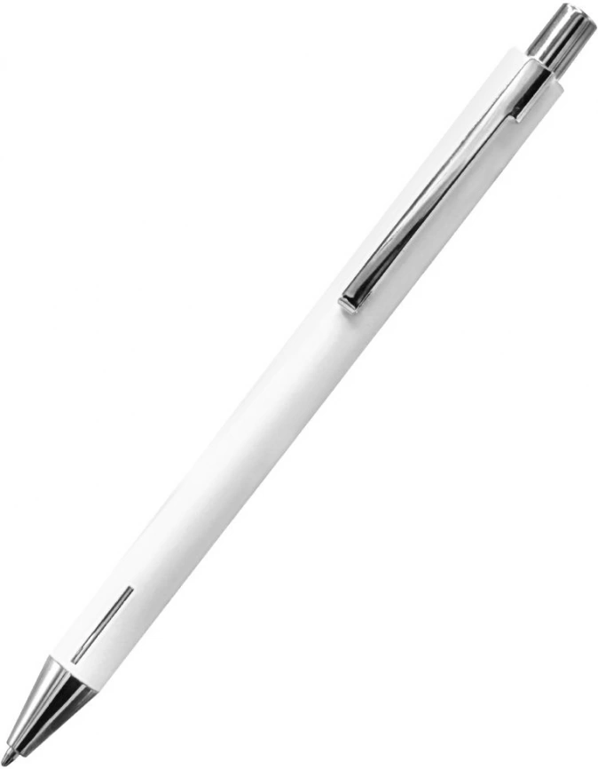 Ручка металлическая Elegant Soft, белая фото 2