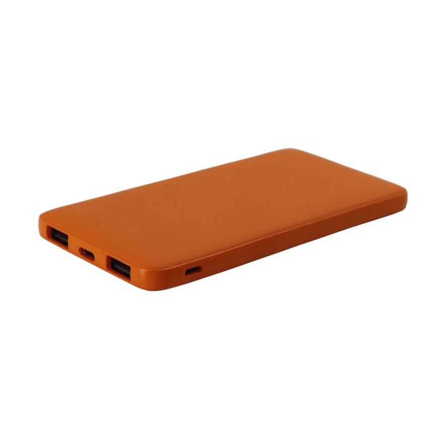 Внешний аккумулятор Bplanner Power 1 ST, софт-тач, 5000 mAh (Оранжевый) фото 1