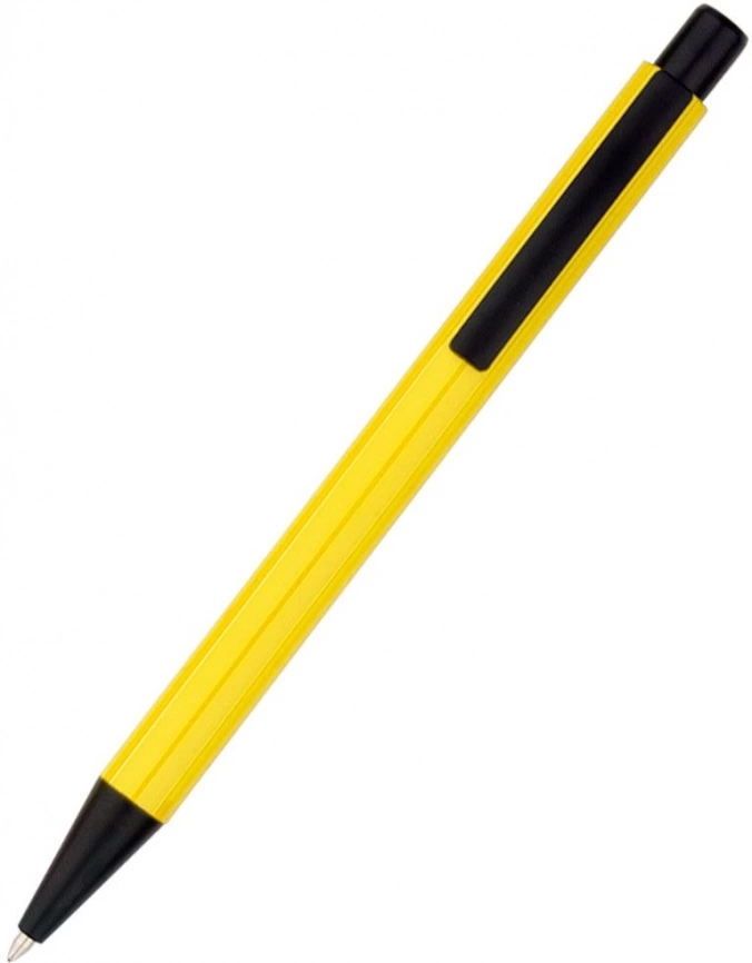 Ручка металлическая Deli, жёлтая фото 2