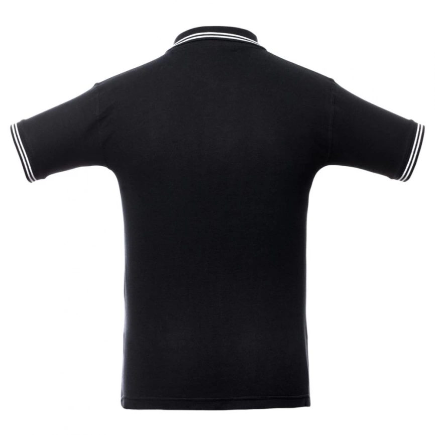 Рубашка поло Virma Stripes, черная, размер XL фото 2
