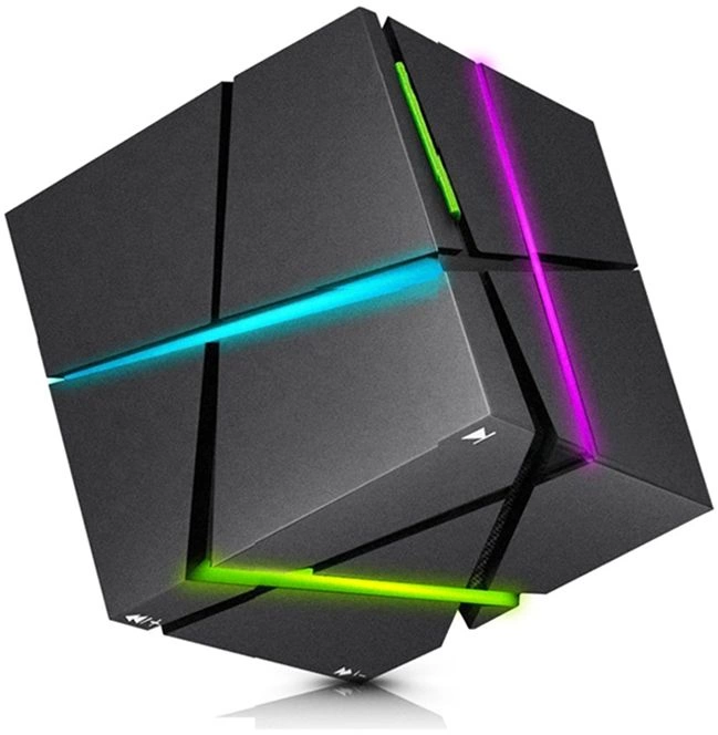 Беспроводная bluetooth колонка Denza, чёрная фото 2