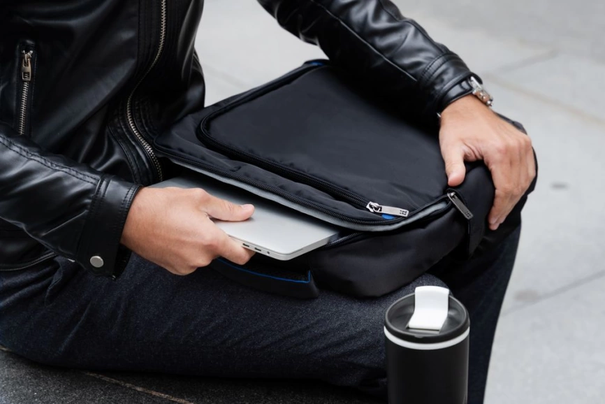 Рюкзак 2 в 1 onBoard, черный фото 10