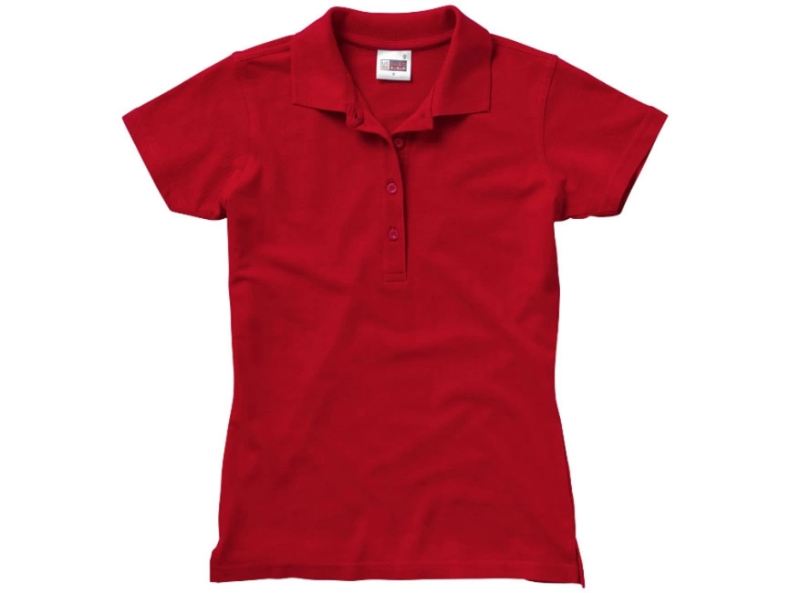 Рубашка поло First женская, красный фото 3