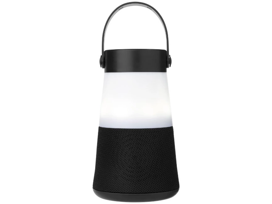 Светодиодная колонка Lantern с функцией Bluetooth®, черный фото 2
