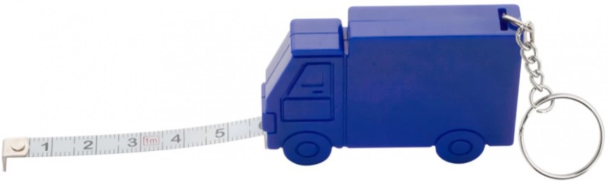 Брелок-рулетка Грузовик, синий фото 3