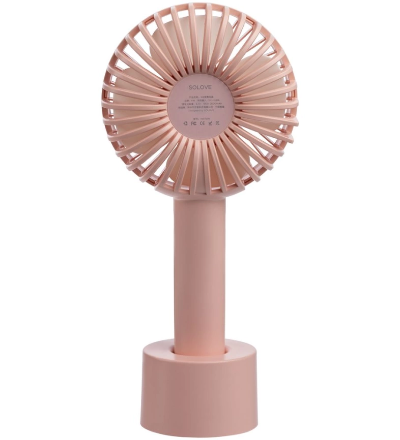 Беспроводной вентилятор N9, коралловый фото 2