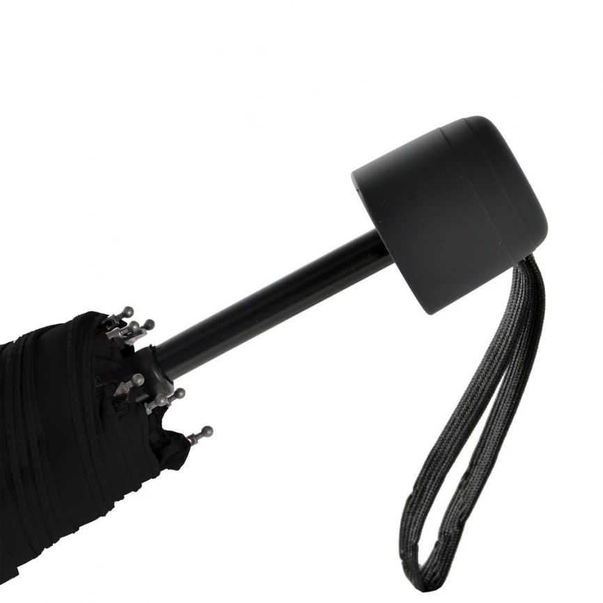 Зонт складной Hit Mini, черный фото 3