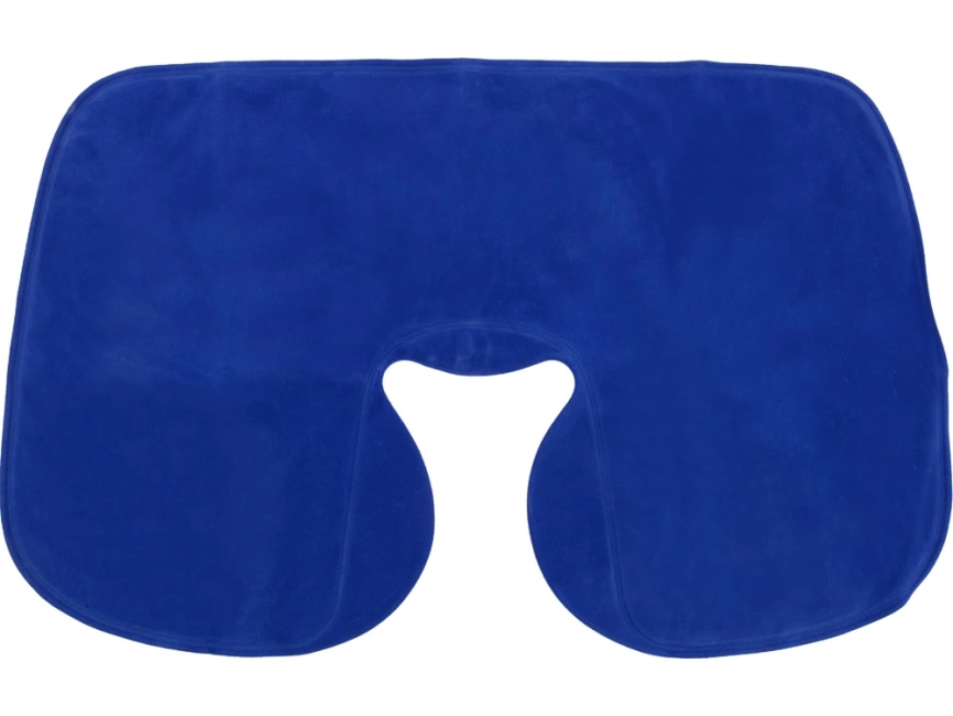 Подушка надувная Релакс, синий классический фото 3