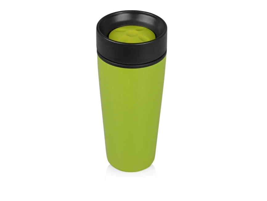Кружка с термоизоляцией на 450 мл, зеленый фото 1