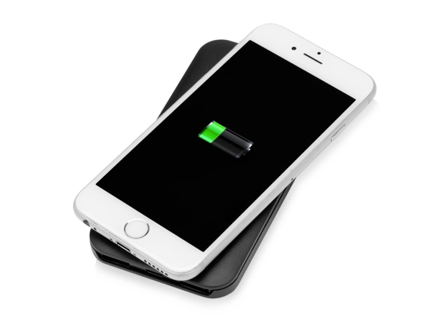 Портативное беспроводное зарядное устройство Impulse, 4000 mAh, черный фото 2
