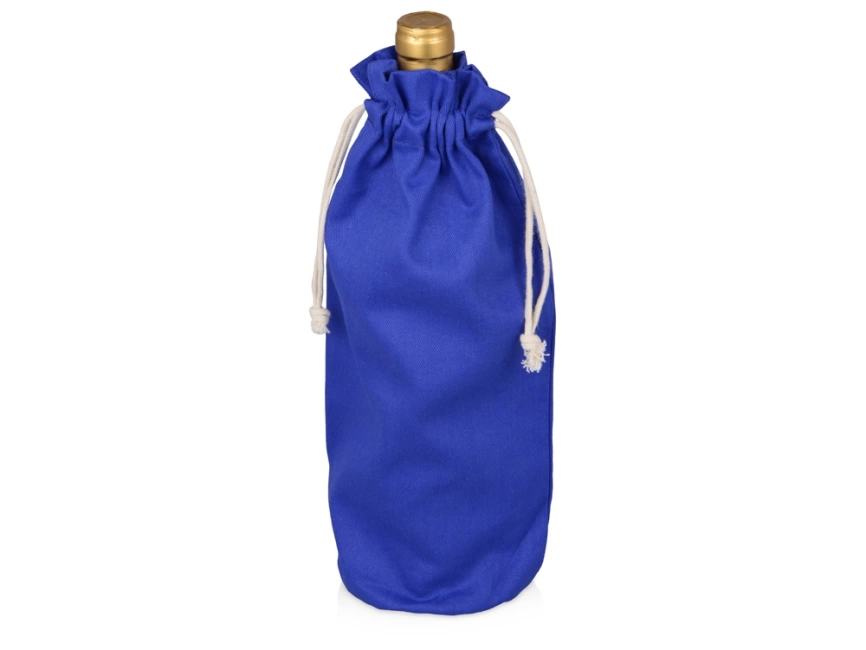 Хлопковая сумка для вина, синий фото 1