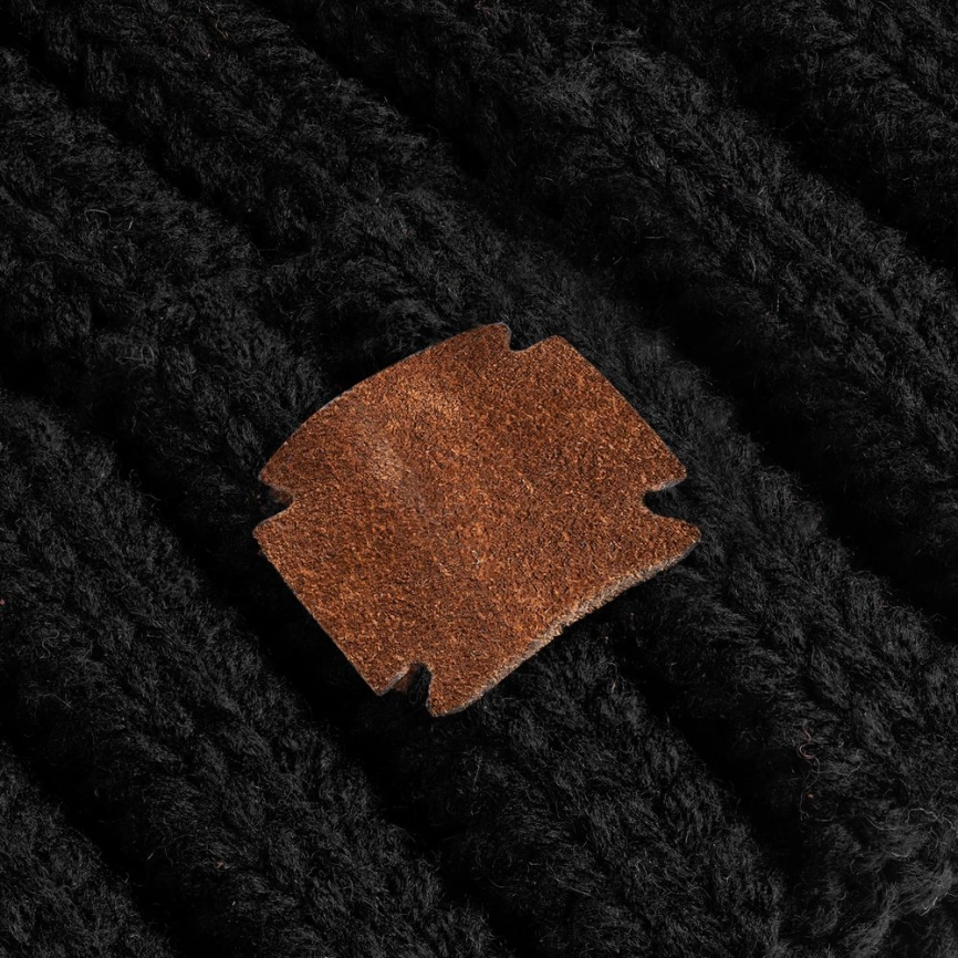 Варежки Brugge, черные, размер S/M фото 4