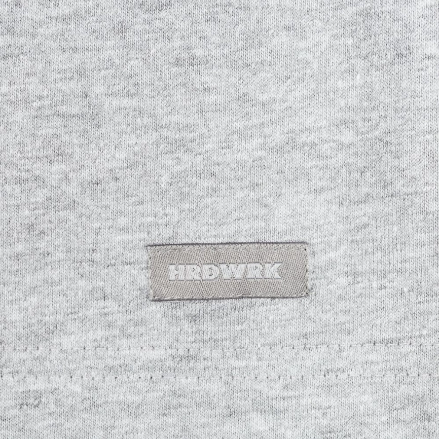 Футболка Hard Work Pocket, серый меланж, размер XXL фото 3