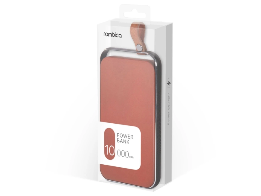 Внешний аккумулятор Rombica NEO Electron Brown, 10000 мАч, коричневый фото 6