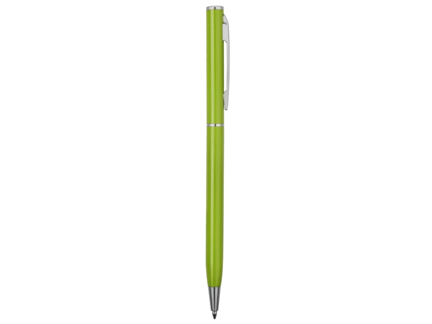 Ручка металлическая шариковая Атриум, зеленое яблоко фото 3