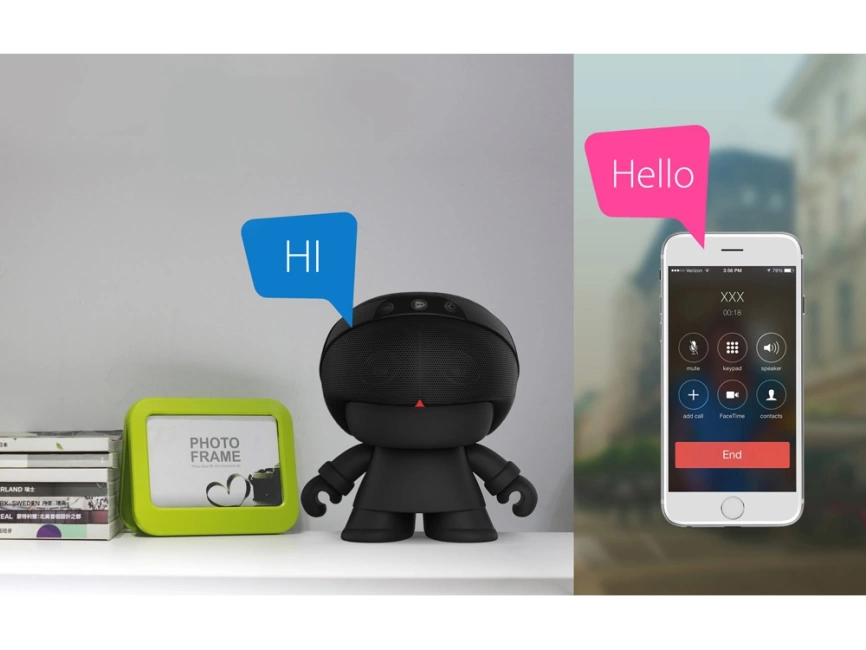 Портативная колонка XOOPAR Grand XBOY, черный (Р) фото 4