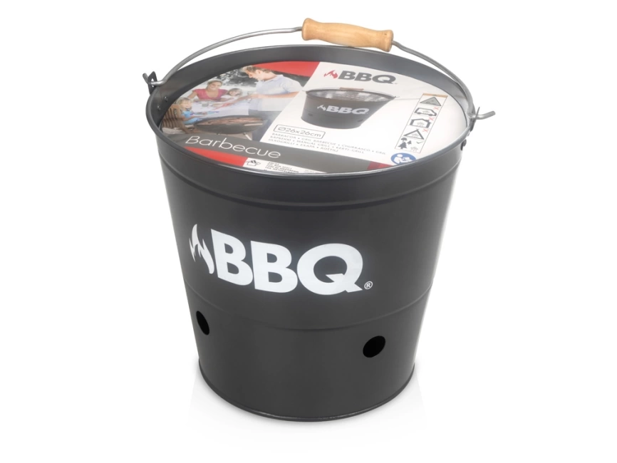 BBQ ведро Brazier, черный фото 4