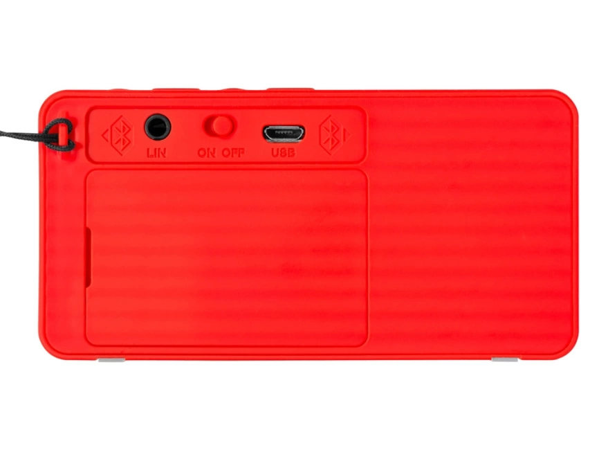 Колонка Jabba Bluetooth®, красный фото 2