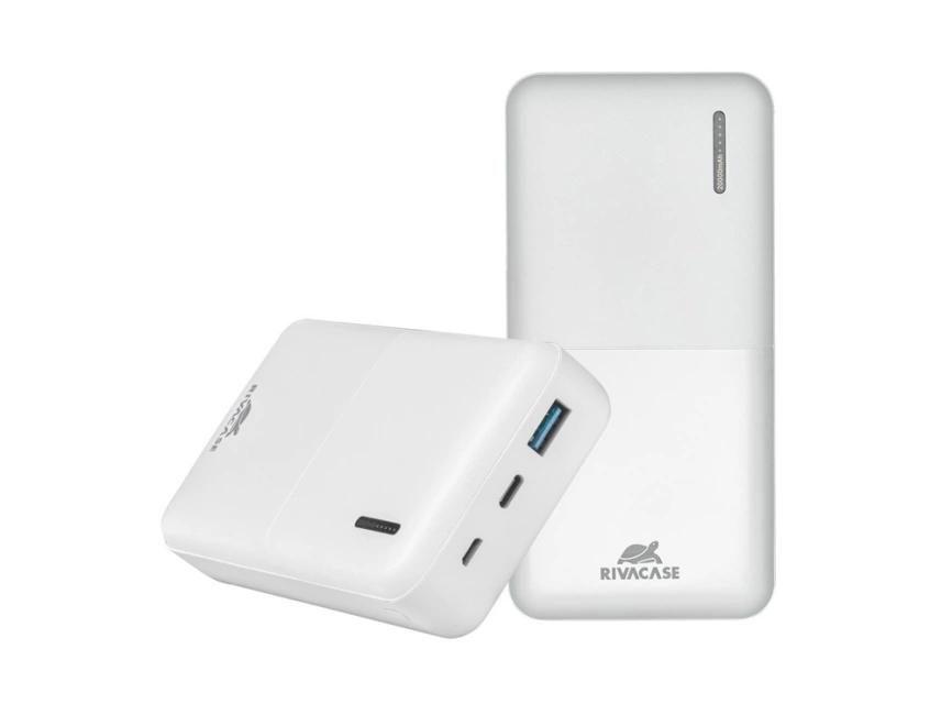 RIVACASE VA2571 (20000 мАч) QC/PD внешний аккумулятор, белый 12/24 фото 8