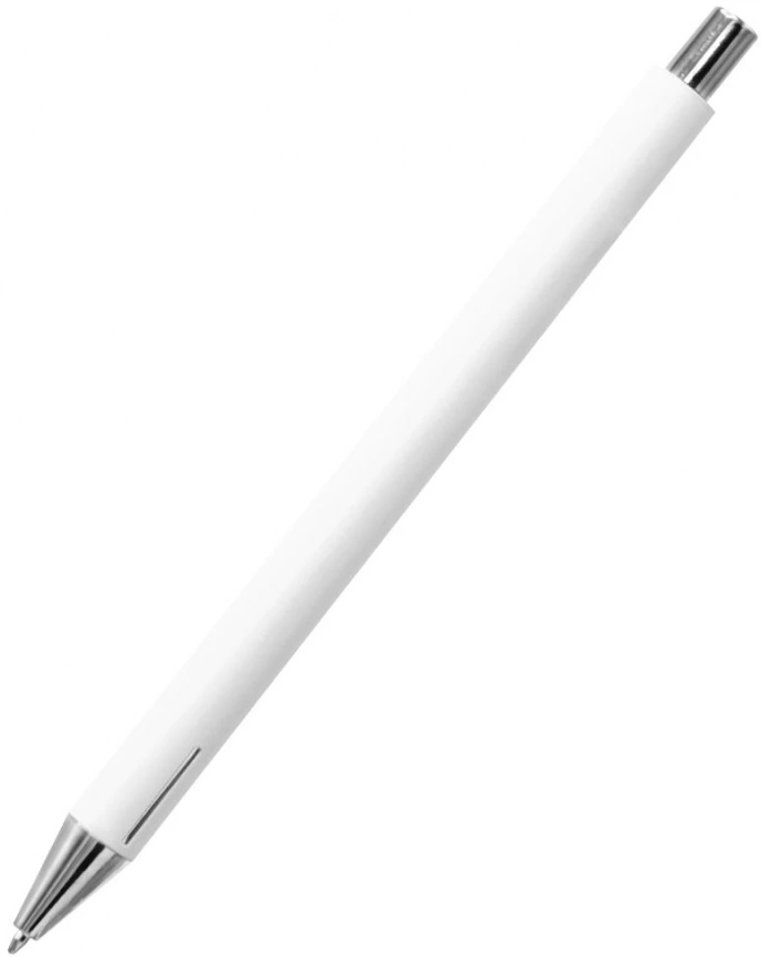 Ручка металлическая Elegant Soft, белая фото 4