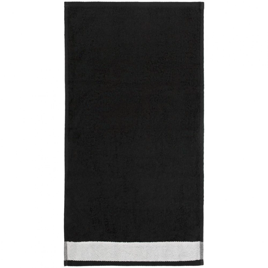 Полотенце Etude, большое, черное фото 2
