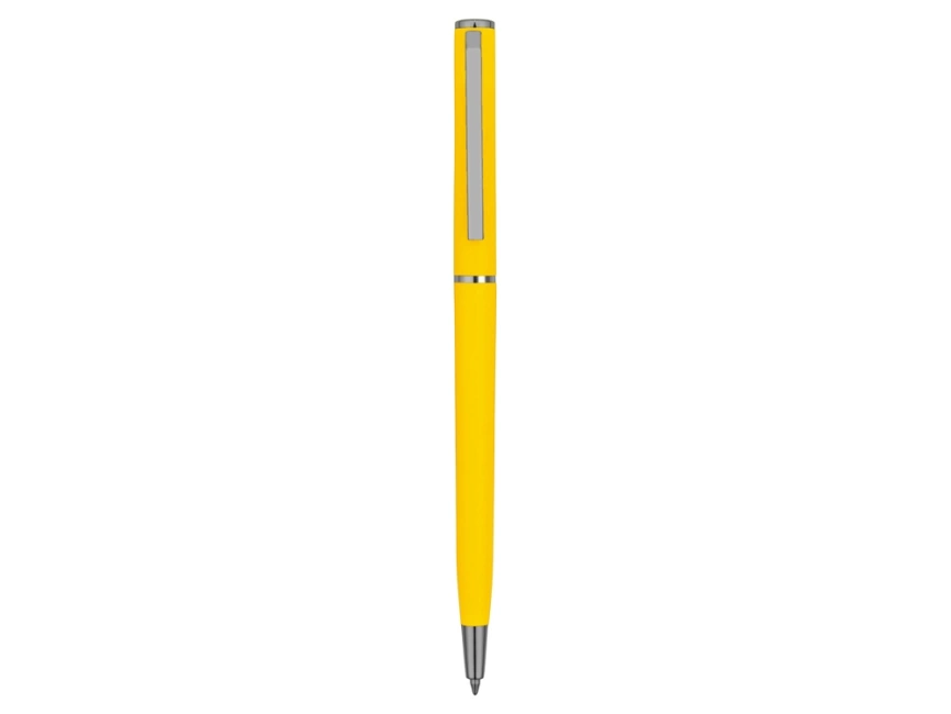 Ручка шариковая Наварра, желтая фото 5