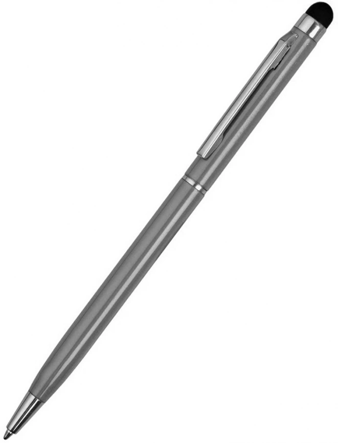 Ручка металлическая Dallas Touch, серая фото 1